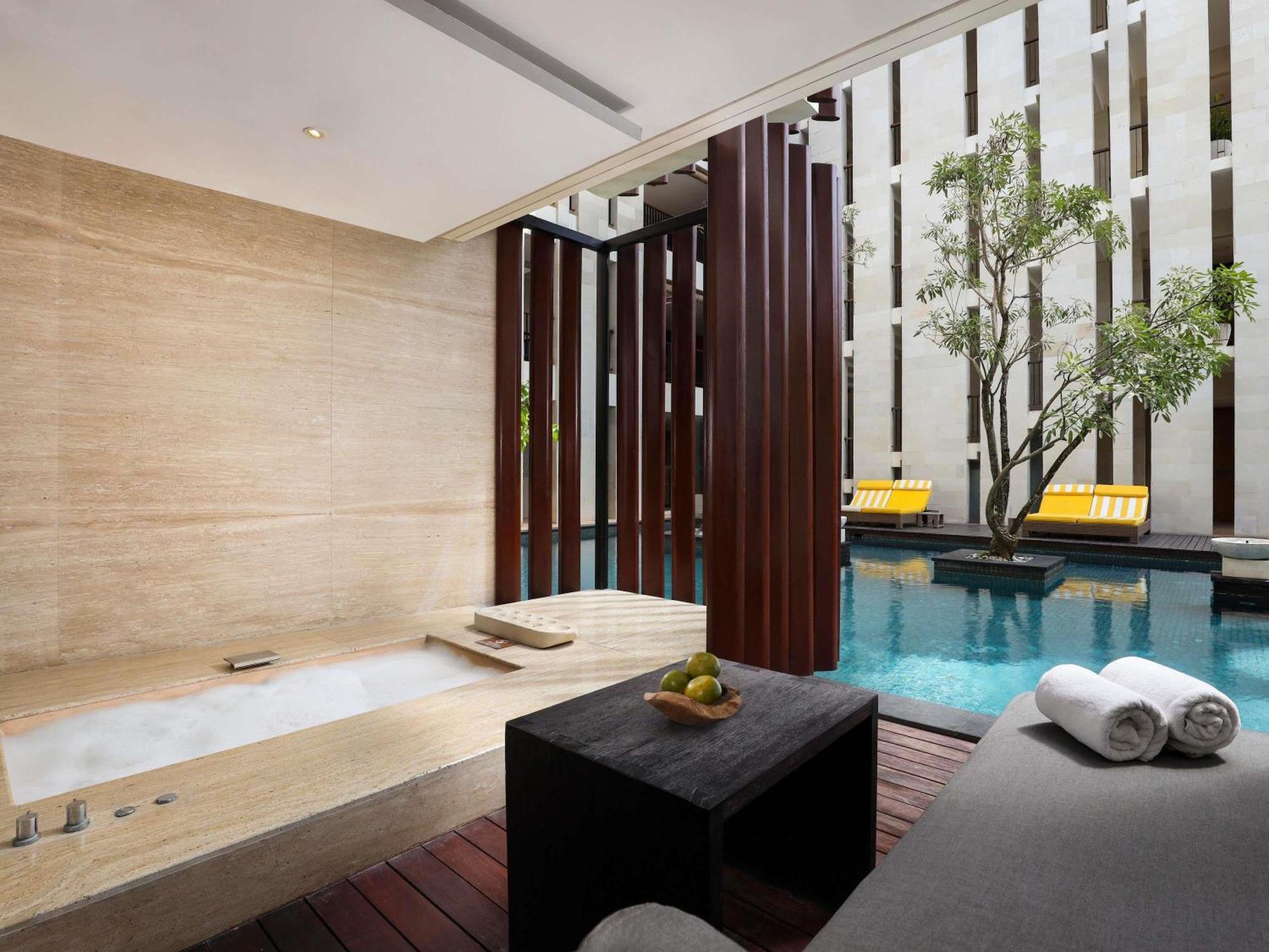 Seminyak Pool King Suite Balcony